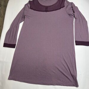 Calida of Switzerland Mauve Nightgown Nightshirt MEDIUM